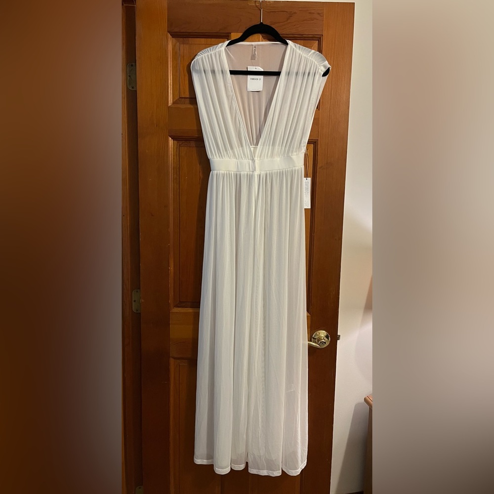 Sheer Swim Cover-Up Dress